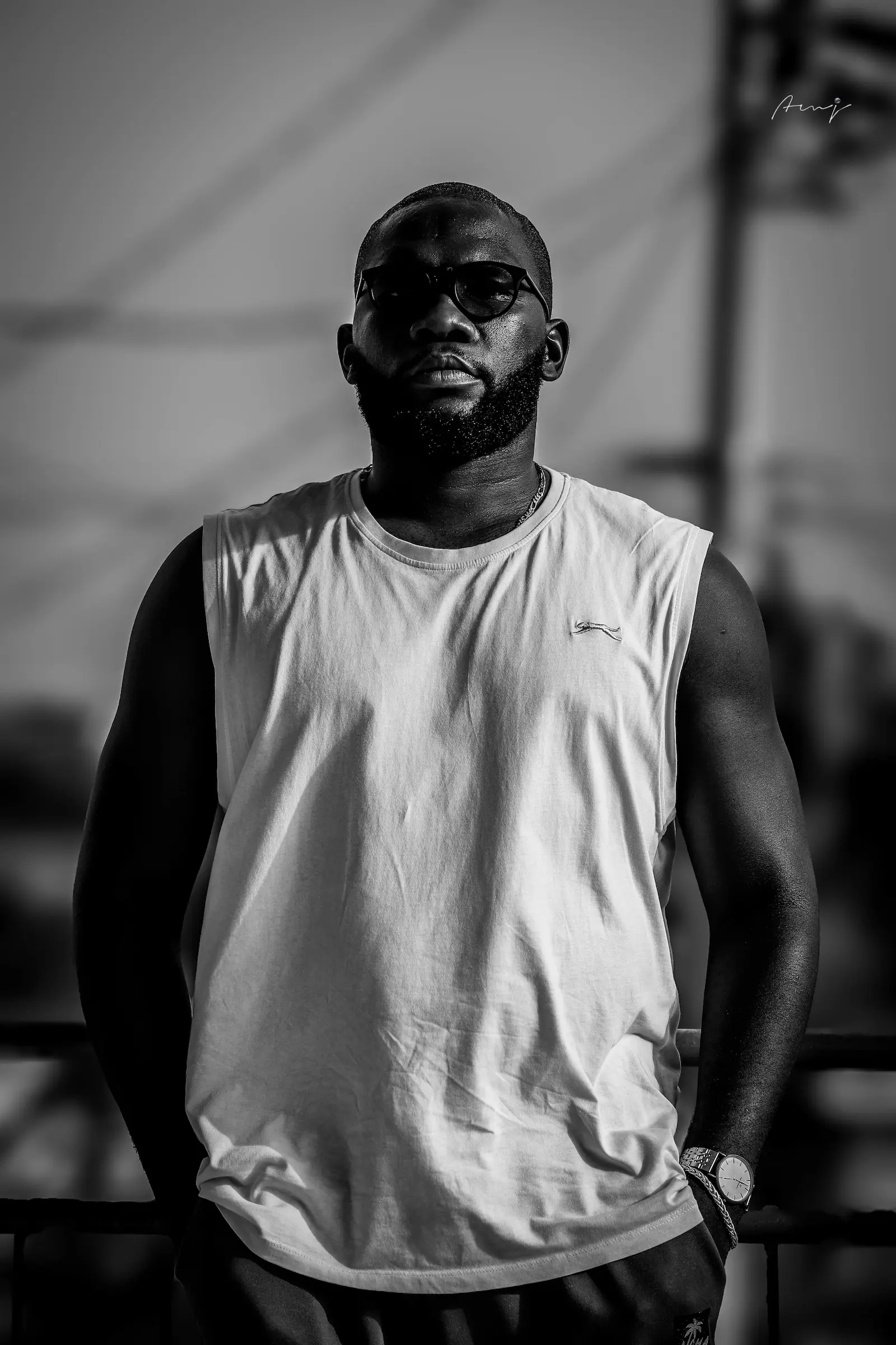 Portrait — Force (noir et blanc)